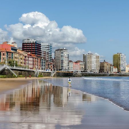 La Buhardilla De La Escalerona - 2 Hab - Vut-4354-As Apartment Gijon Bagian luar foto